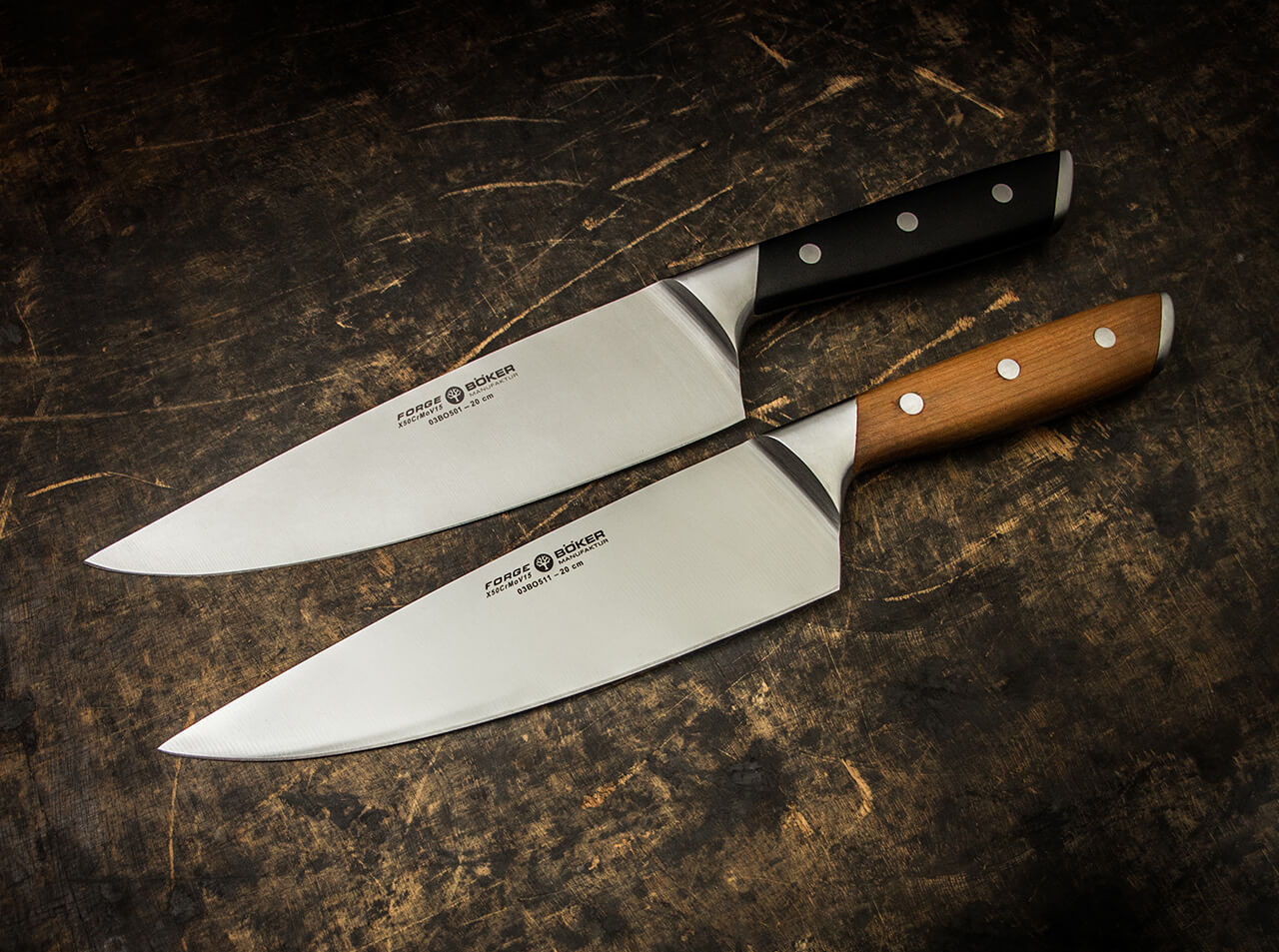 Boker Forge Wood 20cm Chef Knife