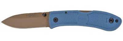 Ka-Bar Dozier D2 Blue Folding Knife